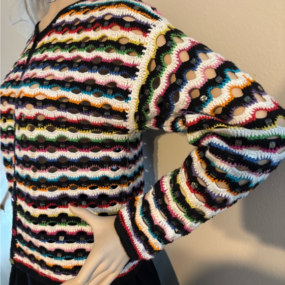 Jane's Closet Multicolor Knit Sweater - Picture 5 of 6